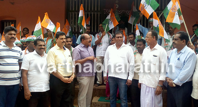 ಬೆಳ್ವೆ: ರಾಜೀನಾಮೆ ನೀಡಿದ ಬಿಜೆಪಿ ಮುಖಂಡರು ಕಾಂಗ್ರೆಸ್ ಸೇರ್ಪಡೆ